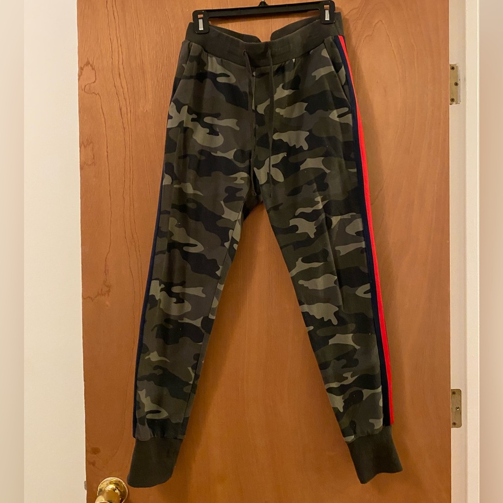 Camo jogger pants